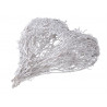 Serce 30 cm WHITE WASH