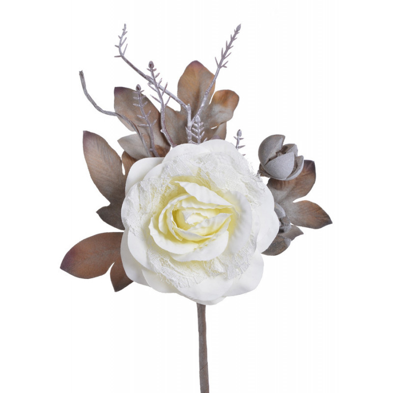 Róża pik..25cm - art. dekoracyjny