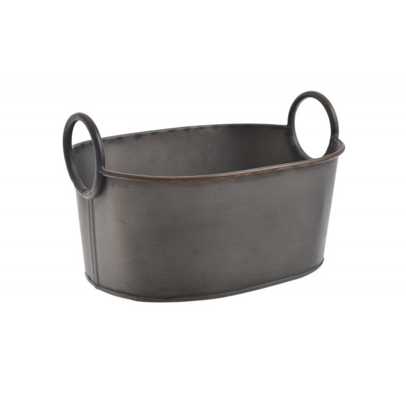 Owalna osłonka metal. 21x9,5cmH