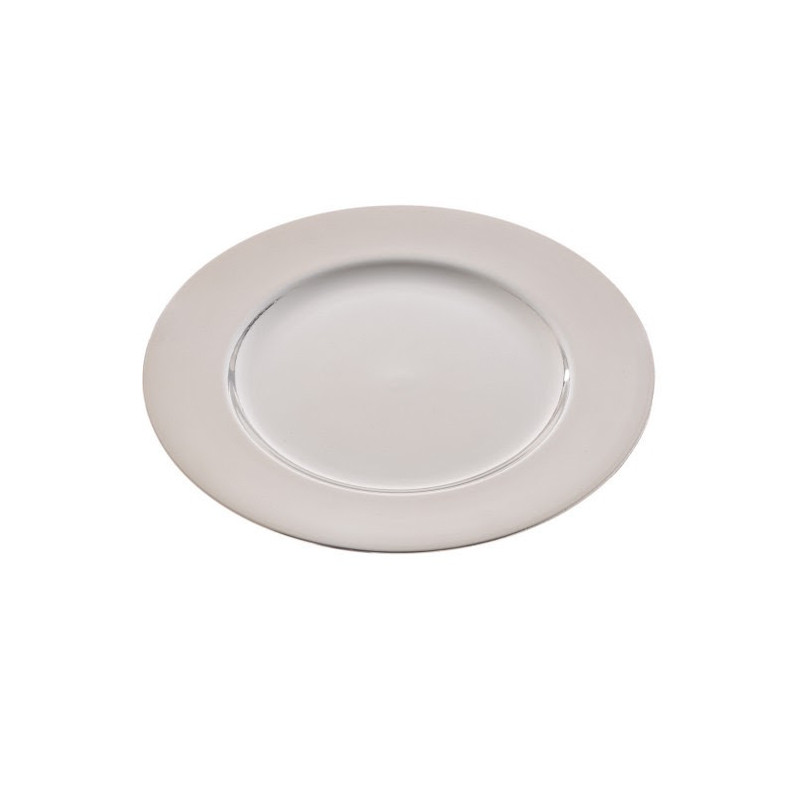 Talerz dekoracyjny jak aluminiowy...17x17x1.5cm