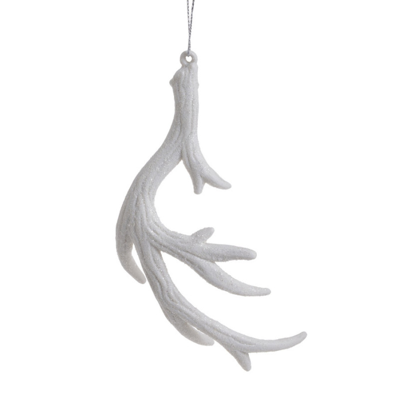 Róg zawieszka 2szt..15cm WHITE