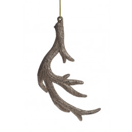 Róg zawieszka 2szt..15cm GOLD