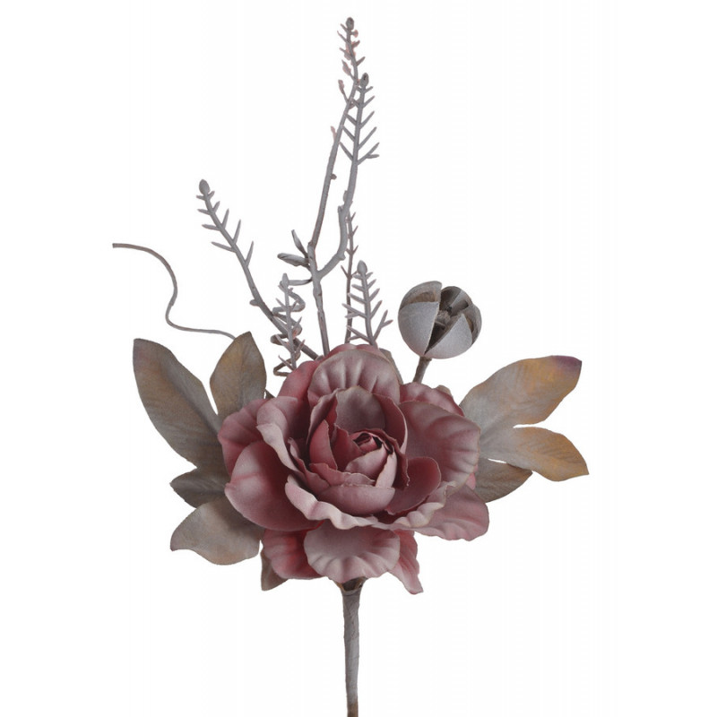 Róża pik..23 cm - sztuczna roślina