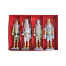 Żołnierzyki 4cmL x 4cmW x 12,5cmH , 4szt/kpl