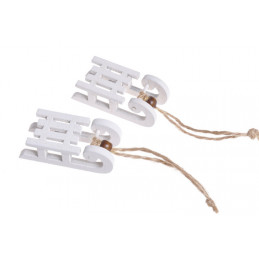 Sanki 2 szt-pacz...6,5cmL x 3cmW x 2,5cmH (string 10cm)