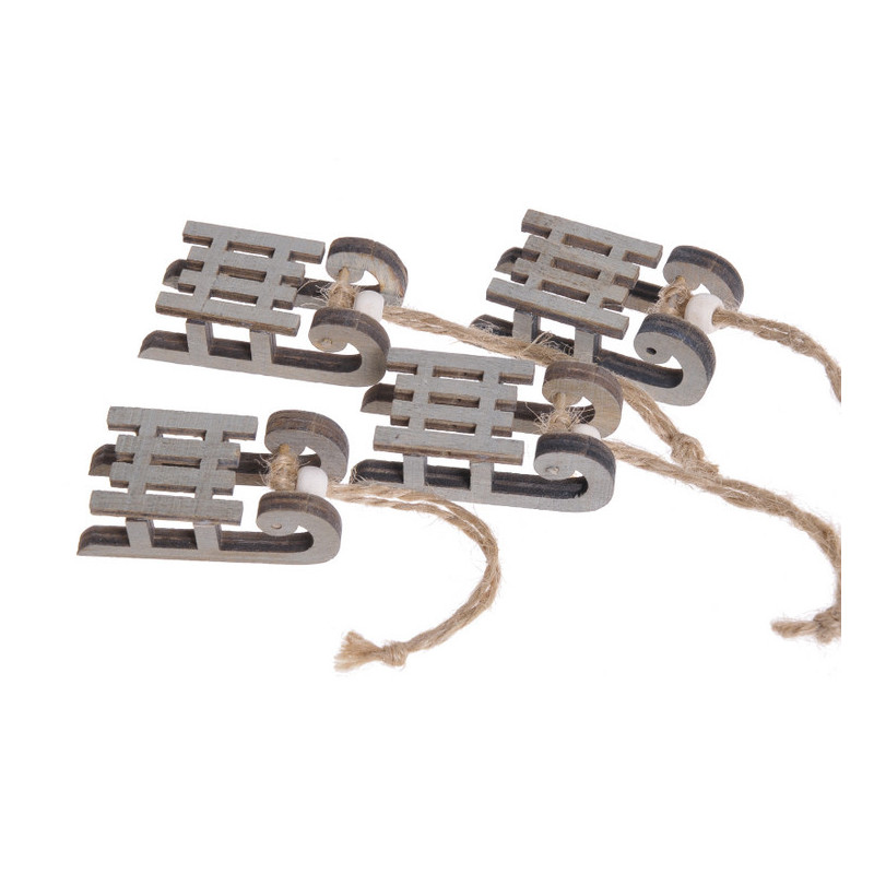 Sanki 4 szt..9x2,2x1,5cm