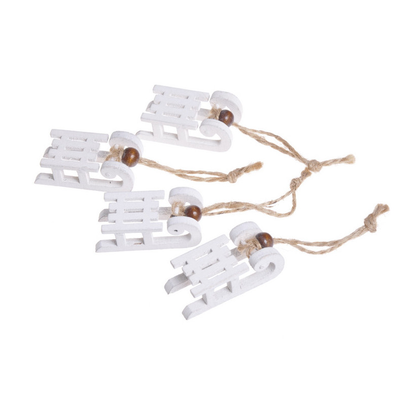 Sanki 4 szt..9x2,2x1,5cm