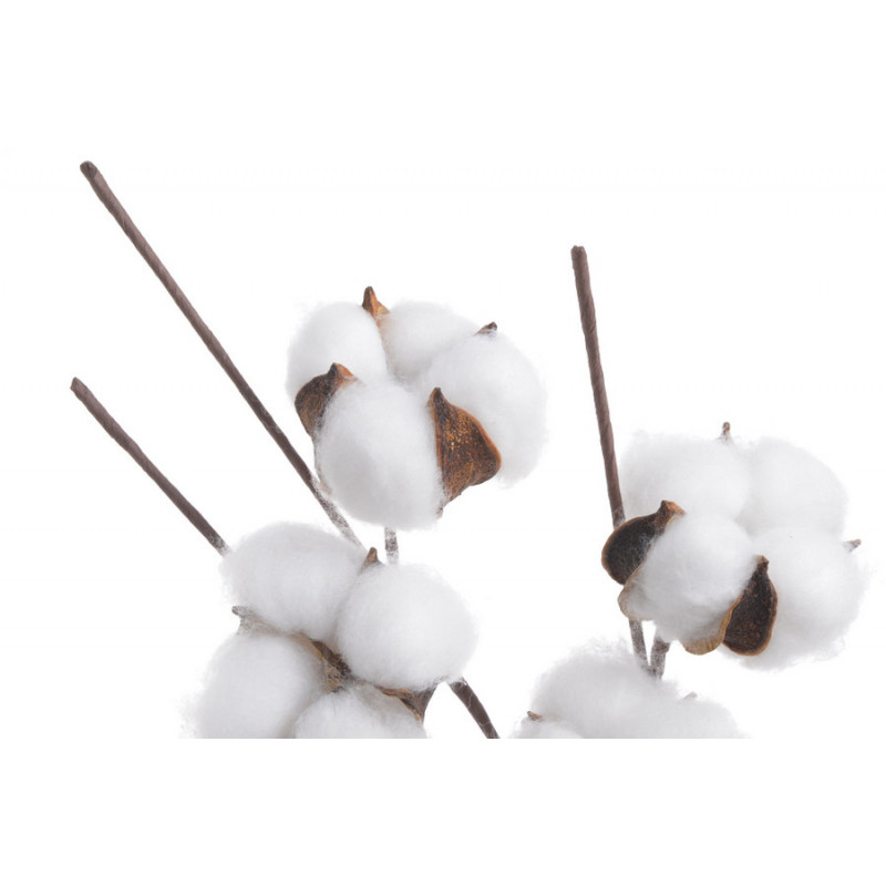 Gałązka z bawełną - sztuczna roślina...42cm