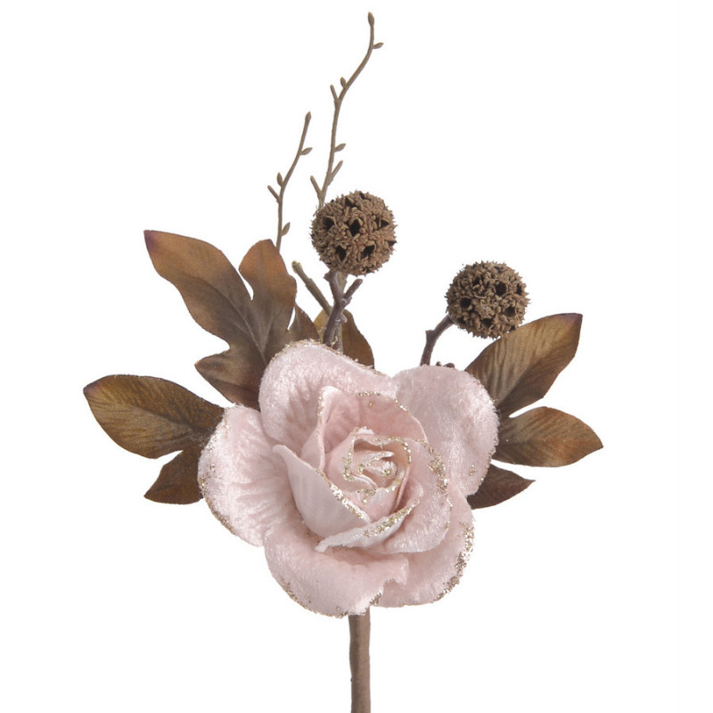 Róża brokacona pik..23cm