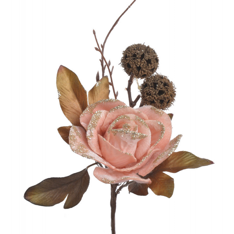 Róża brokacona pik..23cm