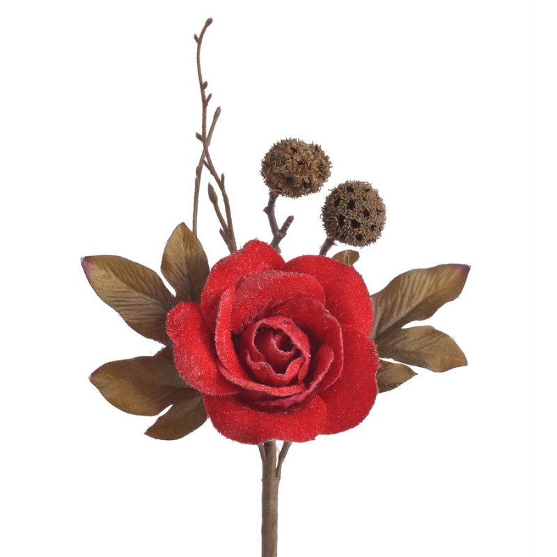 Róża brokacona pik..23cm