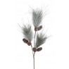 Gałązka z szyszkami - sztuczna roślina...71cm