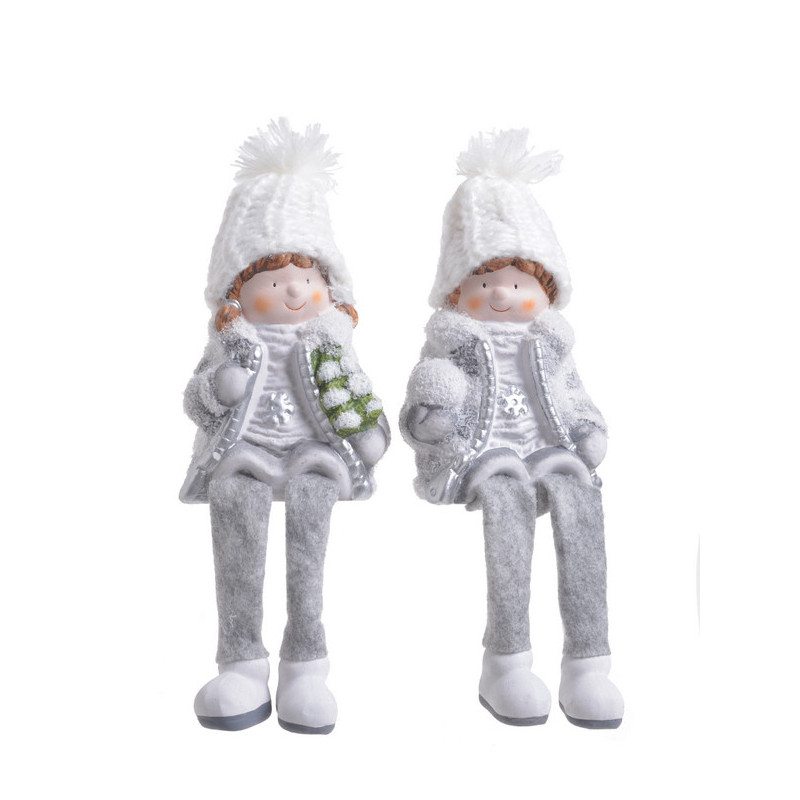 Dziecko długie nogi..25cm - art. dekoracyjny...mix 2szt/kpl