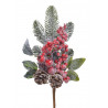 Gałązka stroik świąteczny 30cm