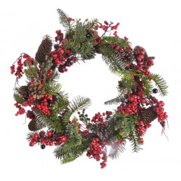 Wianek świąteczny..50cm