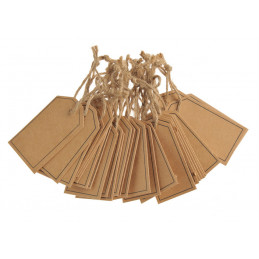 Zawieszki tabliczki tekturowe, 30szt-paczka..7,5x4cm