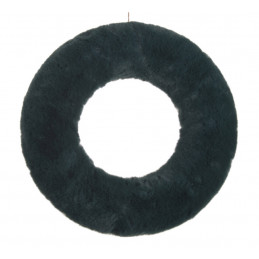 Wianek z futerkiem 44cm..44cmØ