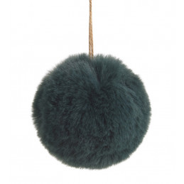 Kula z futerkiem 10cm -zaw...10cmØ