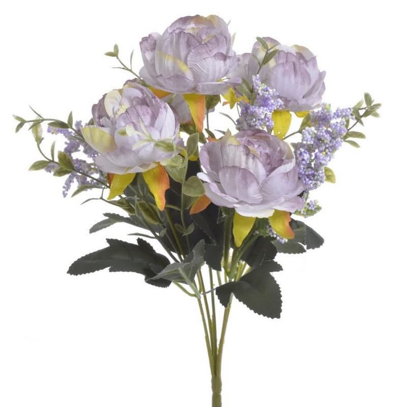 Bukiet różyczek x5 32cm - sztuczna roślina