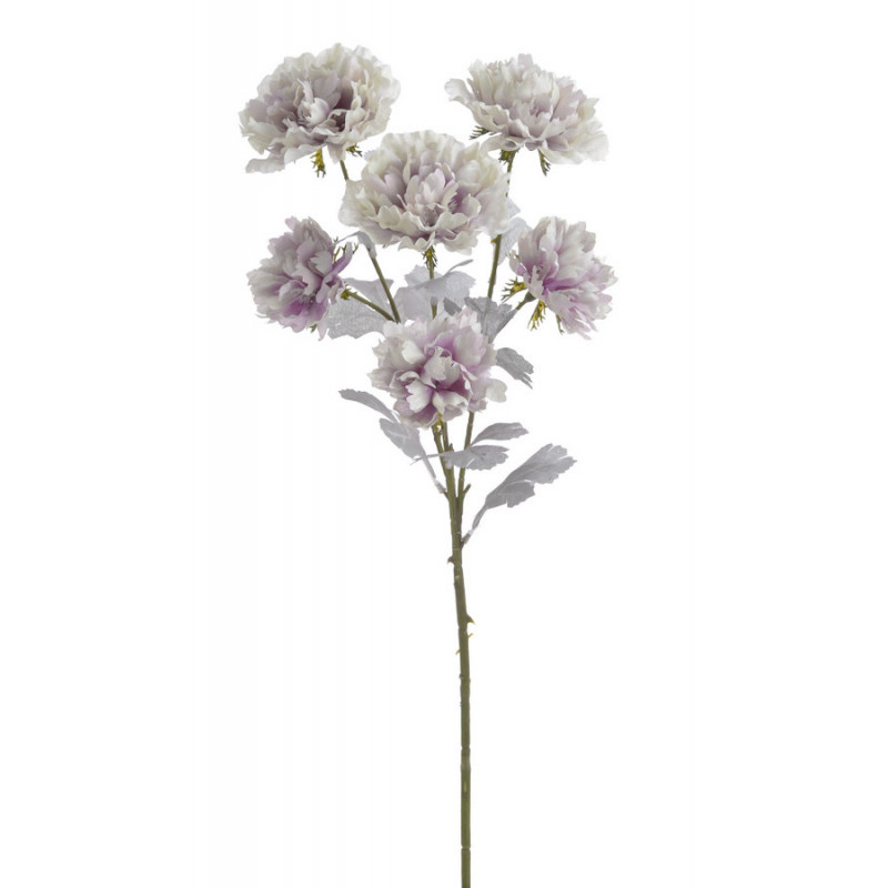 Goździk x6 gałązka 74cm - sztuczna roślina