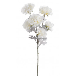 Goździk x6 gałązka 74cm - sztuczna roślina