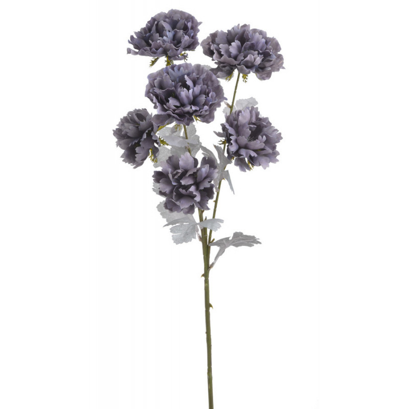 Goździk x6 gałązka 74cm - sztuczna roślina