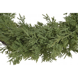 Wianek tuja 53 cm - art. dekoracyjny