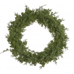 Wianek tuja 53 cm - art. dekoracyjny