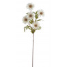 Margaretki x5 gałązka 78cm - sztuczna roślina