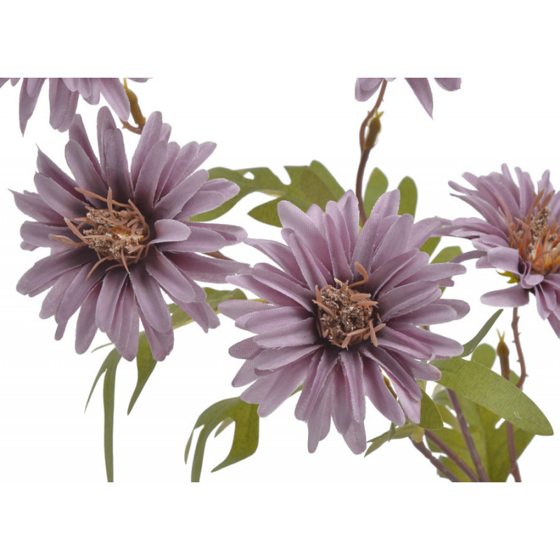 Margaretki x5 gałązka 78cm - sztuczna roślina