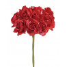 Bukiet róż piankowych x10, 24 cm