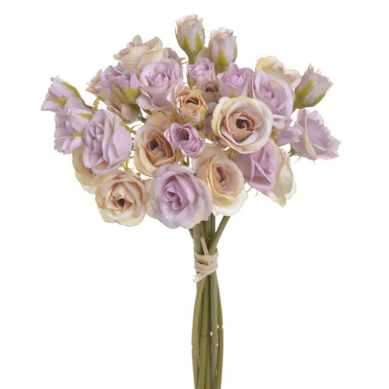 Bukiet różyczek 9x4..32cm  -sztuczna roślina