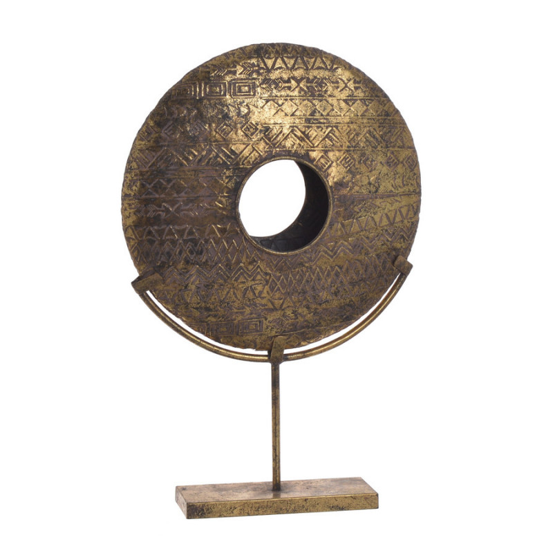 Dysk ozdoba stojąca -met...37cm∅ x 57,5cmH