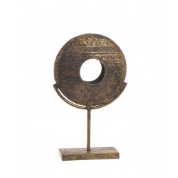 Dysk ozdoba stojąca -met...23,5cm∅ x 39,5cmH
