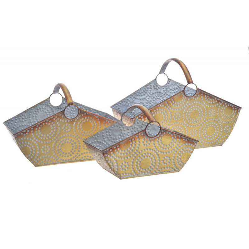 Osłonka z uchwytami metalowa 3szt-kpl