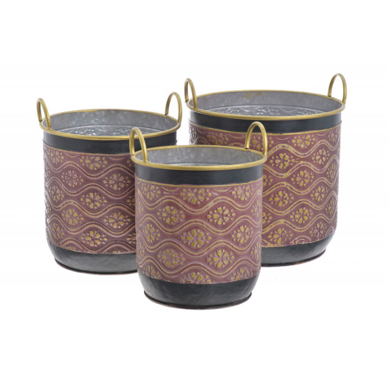 Osłonka z uchwytami metalowa 3szt-kpl