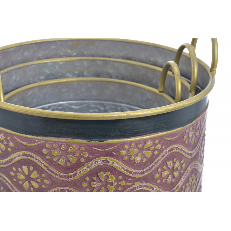 Osłonka z uchwytami metalowa 3szt-kpl