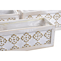 Osłonka skrzynka drewn. 3szt-kpl