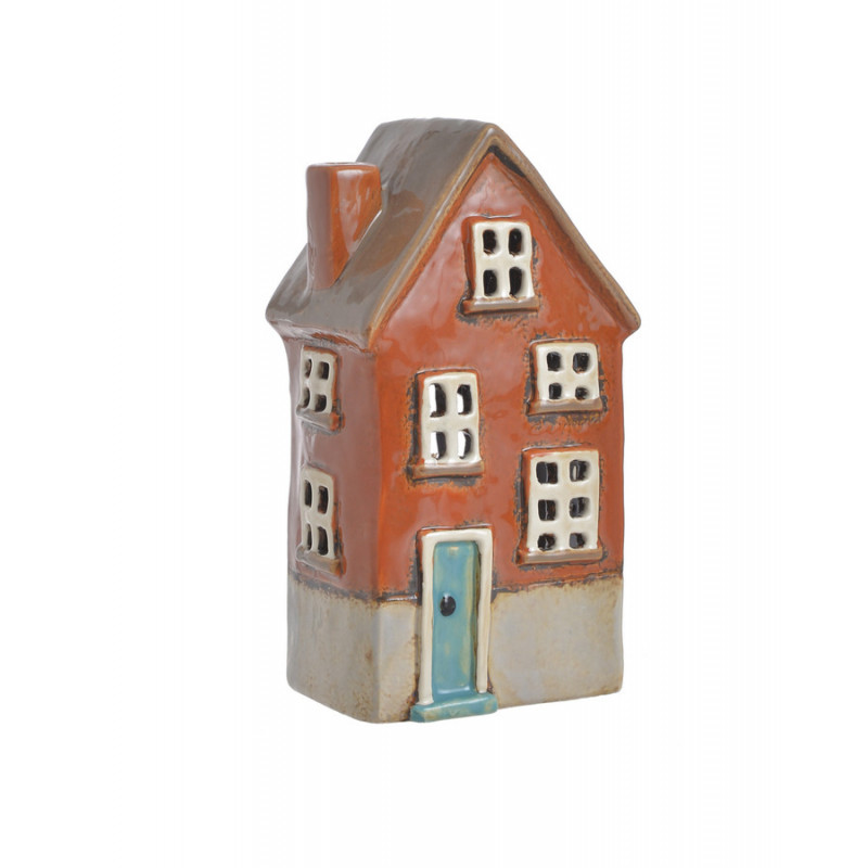 Domek ceramiczny..10cmL x 7,5cmW x 18,5cmH