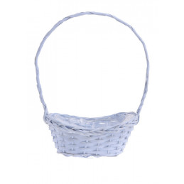 Koszyk owal z pałąkiem 23x16cm