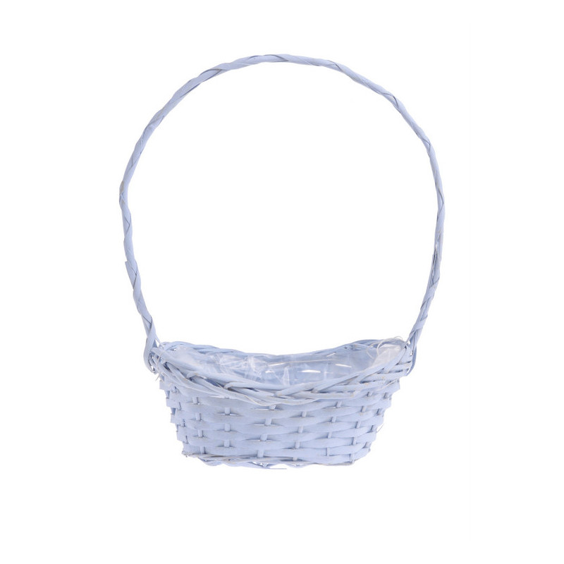 Koszyk owal z pałąkiem 23x16cm