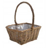 Koszyk owal z pałąkiem 26x15cm