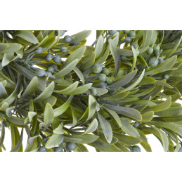 Wianek liściasty z pąkami 26 cm - art. dekoracyjny