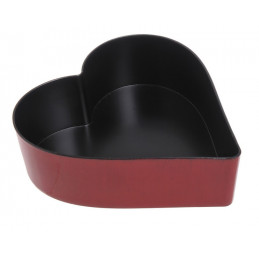 Osłonka serce retro 26 x 24 x 8cm H_10pc