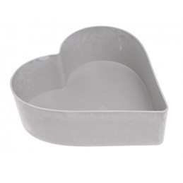 Osłonka serce przecierany 26 x 24 x 8cm H_10pc