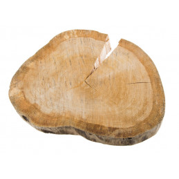 Plaster sosna okorowana przebarwiona 30-35-4,5cm..ok34,5cmL x 32cmW x 4cmH