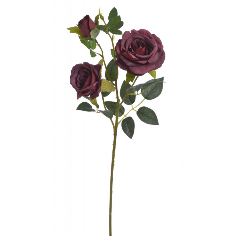 Róża 2+1..65cm  - sztuczna roślina