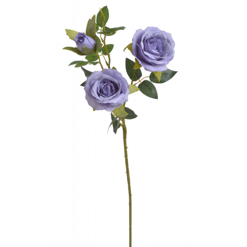 Róża 2+1..65cm  - sztuczna roślina