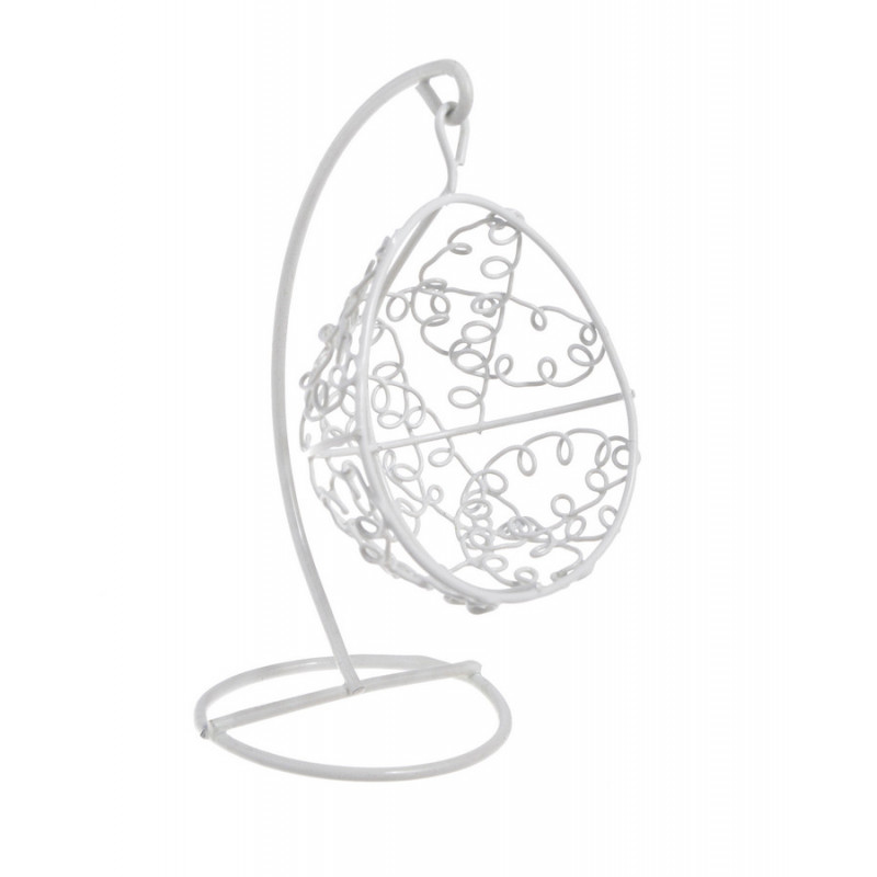 Fotel huśtawka metalowa..H13cm, L6cm