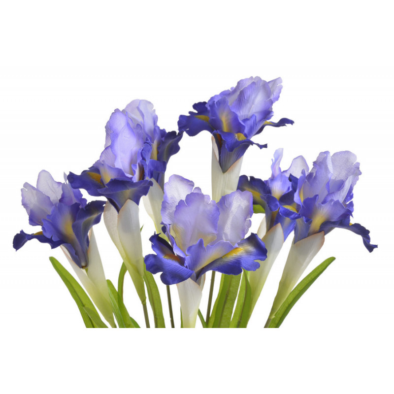 Irys x7 bukiet..68cm - sztuczna roślina
